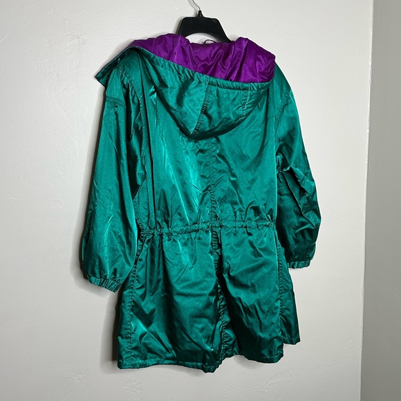 Vintage Obermeyer Purple & Teal 80’s Retro Ski Snow Jacket - Picture 4 of 6